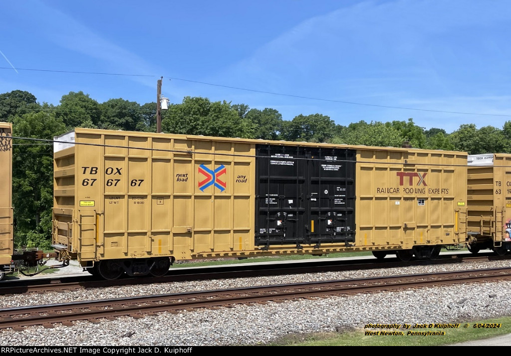 TBOX 676767, West Newton, Pennsylvania, June 4, 2024. 